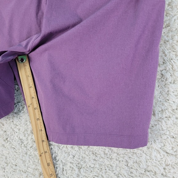 Lululemon Shorts Men's Size 33 8" Purple Commission Short Oxford Classic - Picture 9 of 11